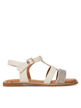 Tommy Hilfiger Sandali Tommy Hilfiger T3A2-33780-0371 M Écru