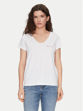 Pieces Pieces Футболка Silly 17156926 Білий Regular Fit