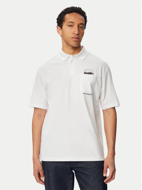 KARL LAGERFELD KARL LAGERFELD Polo 745127 561225 Blanco Regular Fit