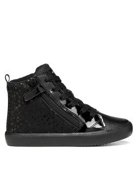 Geox Snīkeri Geox J Gisli Girl J664ND 0AU02 C9999 D Melns