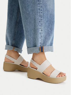 Crocs Σανδάλια Crocs Brooklyn Sky Sandal 212250 Μπεζ