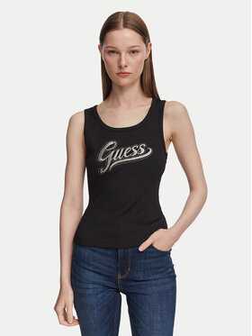 Guess Guess Top W6YP30 K4380 Negro Slim Fit