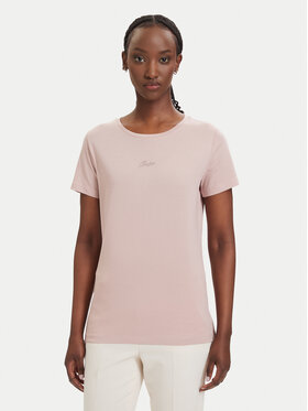 BOSS BOSS Футболка C_Elove 50554696 Світло-рожевий Slim Fit
