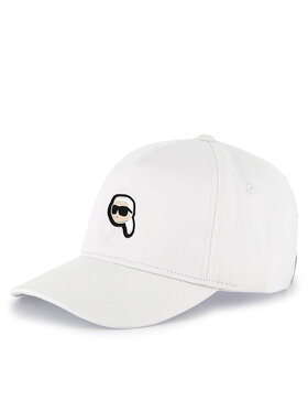 KARL LAGERFELD Kapa s šiltom KARL LAGERFELD Z30398 Bela