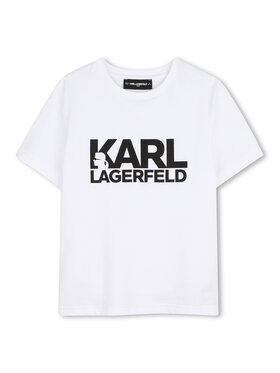 Karl Lagerfeld Kids Karl Lagerfeld Kids Camiseta Z31098 Blanco Regular Fit