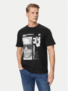 Karl Lagerfeld Jeans Karl Lagerfeld Jeans Camiseta B2M17067 Negro Regular Fit