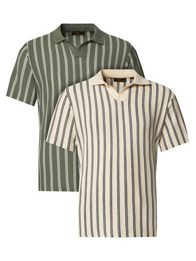 Jack & Jones Jack & Jones Conjunto de camisetas polo Blu Harry 12305044 De color Regular Fit