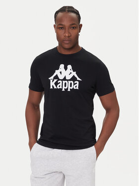 Kappa Kappa Camiseta Authentic 361N6QW Negro Regular Fit