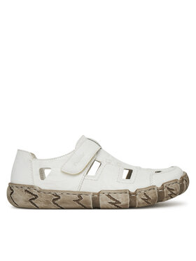 Rieker Polobotky Rieker L0362-80 Bílá