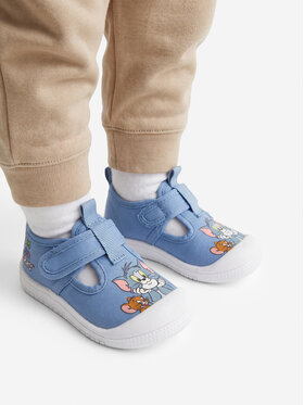 Tom & Jerry Papuci de casă Tom & Jerry CEO-NJ-AW26-326WBTJ Albastru deschis
