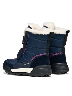 Geox Śniegowce Geox J Trekkyup Girl B Abx J46M7E 08V22 C4269 S Granatowy