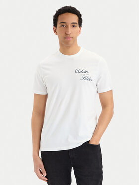 Calvin Klein Jeans Calvin Klein Jeans Camiseta SS 30s EU LV04RG804G Blanco Regular Fit