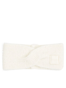 Calvin Klein Textilná čelenka Calvin Klein Modern Patch K60K612694 Écru