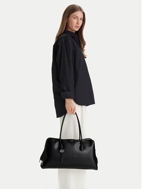 Calvin Klein Τσάντα Calvin Klein Emblem Trio Large Work Bag LV04F3368G Μαύρο