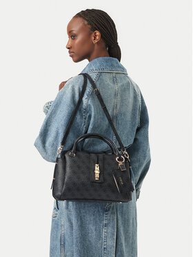 Guess Torebka Guess Yvonne Logo HWSG23 78060 Czarny