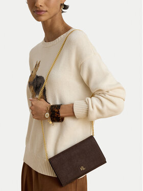 LAUREN RALPH LAUREN Geantă LAUREN RALPH LAUREN 432P18552001 Maro închis