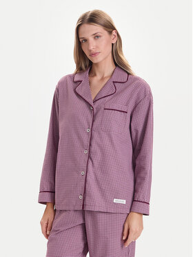 United Colors Of Benetton United Colors Of Benetton Сорочка-піжама 4MYG3M00D Бордовий Regular Fit