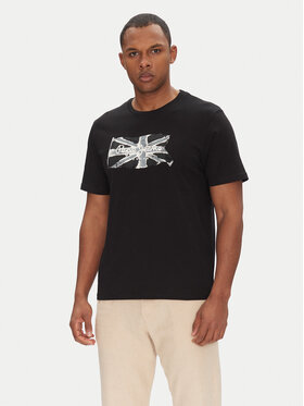 Pepe Jeans Pepe Jeans Футболка Flag PM509720 Чорний Regular Fit