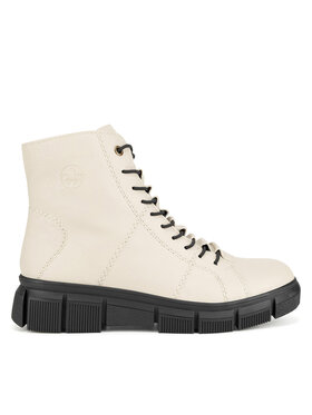 Rieker Šnurovacia obuv Rieker X3428-60 Béžová