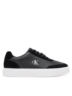 Calvin Klein Sneakersy Calvin Klein Classic Cupsole Laceup Wt Mix YM0YM01429 Čierna