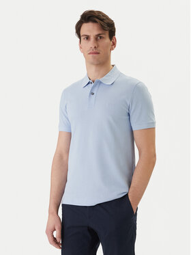 BOSS BOSS Polo Pallas 50553564 Celeste Regular Fit