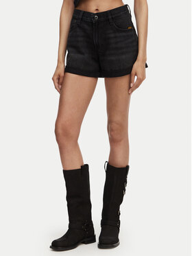 G-STAR G-Star Raw Kratke traperice Judee D23211-D933 Crna Boyfriend Fit