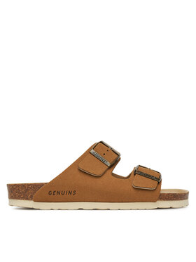 Genuins Чехли Genuins Hawaii Vegan G106258 Кафяв