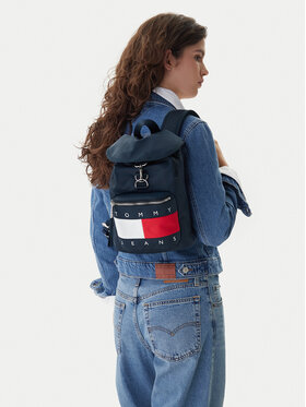 Tommy Jeans Rucsac Tommy Jeans Tjw Archive Backpack AW0AW18088 Bleumarin