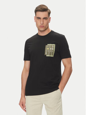 BOSS BOSS Футболка Te_Container 50546920 Чорний Regular Fit