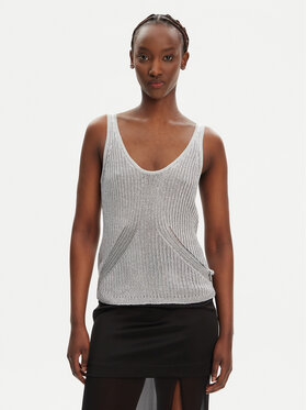 PINKO PINKO Топ Noha 105148 A2LO Сірий Regular Fit