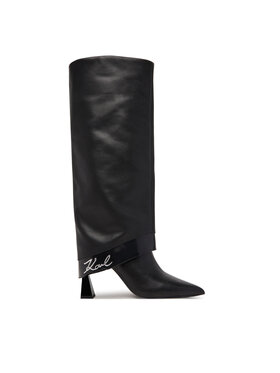 KARL LAGERFELD Чоботи KARL LAGERFELD KL32081 Чорний