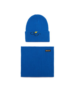 Harry Potter Súprava čiapka a tunelový šál Harry Potter ACCCS-AW24-243WBHP Tmavomodrá