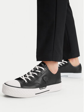 KARL LAGERFELD Teniși KARL LAGERFELD Kampus Max III KL50470N Negru