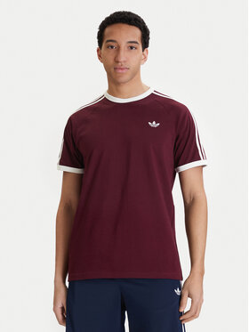 adidas adidas Camiseta 3-Stripes KQ9639 Guinda/burdeos Regular Fit