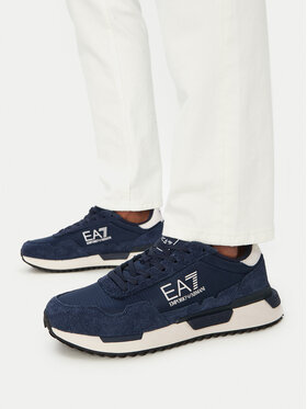 EA7 Emporio Armani Снікерcи EA7 Emporio Armani 7X000380 AF19175 MZ157 Cиній
