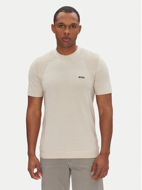 BOSS BOSS Футболка Momentum 50520683 Бежевий Regular Fit