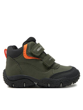 Geox Schnürschuhe Geox B Baltic Boy B Abx B4620A 0MEFU C3231 M Grün