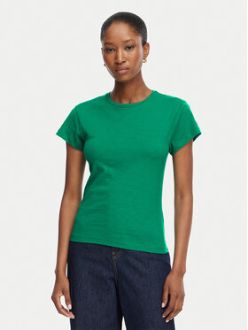 Tommy Hilfiger Tommy Hilfiger Camiseta WW0WW48702 Verde Slim Fit