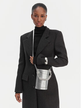 PINKO Сумка PINKO Mini Bucket Manico 25-26 PLTT 105910 Срібний