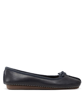 Clarks Balerīnas Clarks Freckle Ice 203529324 Tumši zils