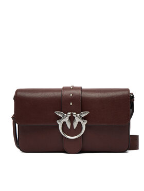 PINKO Taška PINKO Love One Slouchy Zip Classic AI 25-26 PLTT 105081 A2JG Hnedá