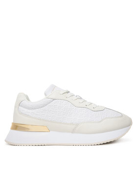 Tommy Hilfiger Αθλητικά Tommy Hilfiger Th Chic Monogram Runner FW0FW09464 Λευκό