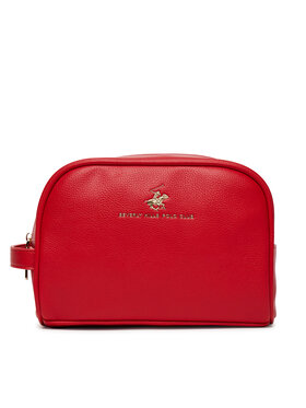 Beverly Hills Polo Club Kosmetyczka Beverly Hills Polo Club BHPC-U1-004-SS25 Czerwony