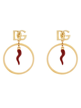 Dolce&Gabbana Сережки Dolce&Gabbana WEQ6C7 W1111 Золотий