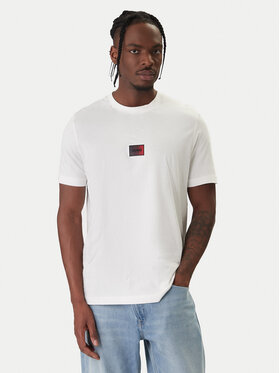 HUGO HUGO Футболка Danotie 50553124 Білий Regular Fit