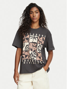 Billabong Billabong T-shirt EBJZT00664 Tamno siva Relaxed Fit