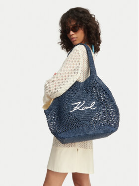 KARL LAGERFELD Handtasche KARL LAGERFELD B2W46068 Dunkelblau