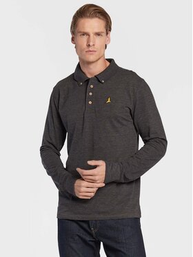Brave Soul Brave Soul Polo MLT-412WASHINGTN Γκρι Slim Fit