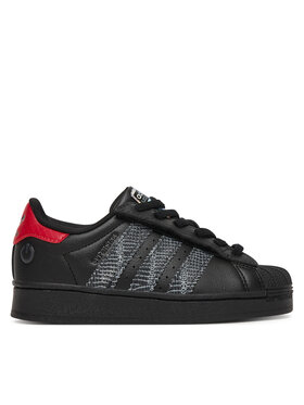 adidas Снікерcи adidas Superstar Led Lights Comfort Closure Elastic Lace Shoes IH6388 Чорний