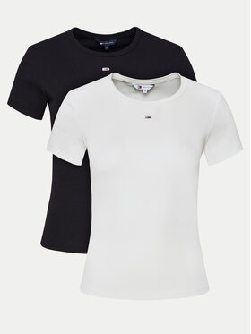 Tommy Jeans Tommy Jeans Σετ t-shirts DW0DW21430 Έγχρωμο Slim Fit